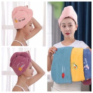 Hair Drying Bath Shower Towel